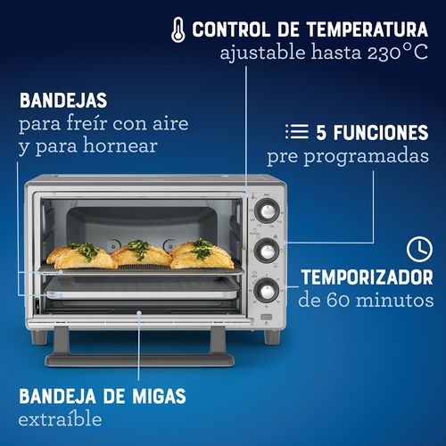 Horno digital con freidora de aire Oster® TSSTTVDAF1 - Oster
