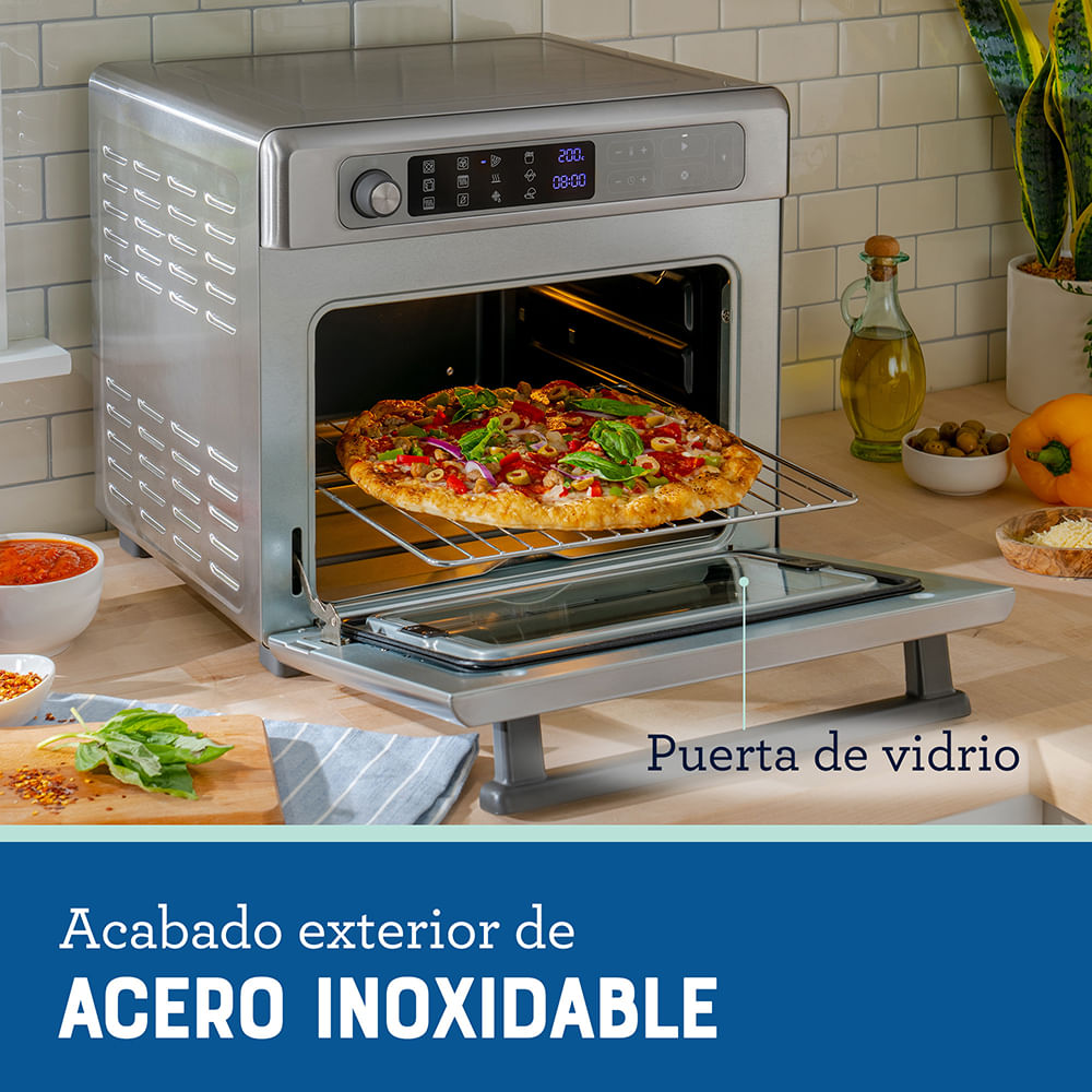 Horno Con Freidora De Aire Digital Oster® 22L Y Revestimiento ...