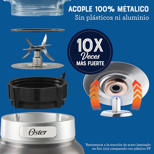 Licuadora Osterizer® MAX con vaso de vidrio de 1,75 L BLSTPBRGR